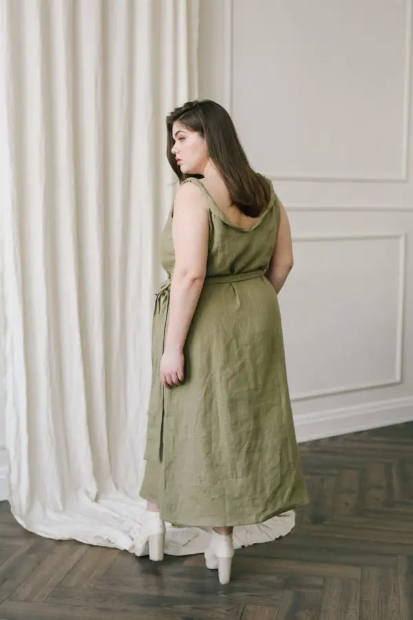 Sleeveless Wrap Forever 21 Maxi Dress Plus Size ULMA- Plus Size Printed  Faux Wrap Dress